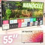 Smart TV LG 55″ 4K NanoCell com Inteligência Artificial 55NANO80SQA Bivolt na Magazine Luiza