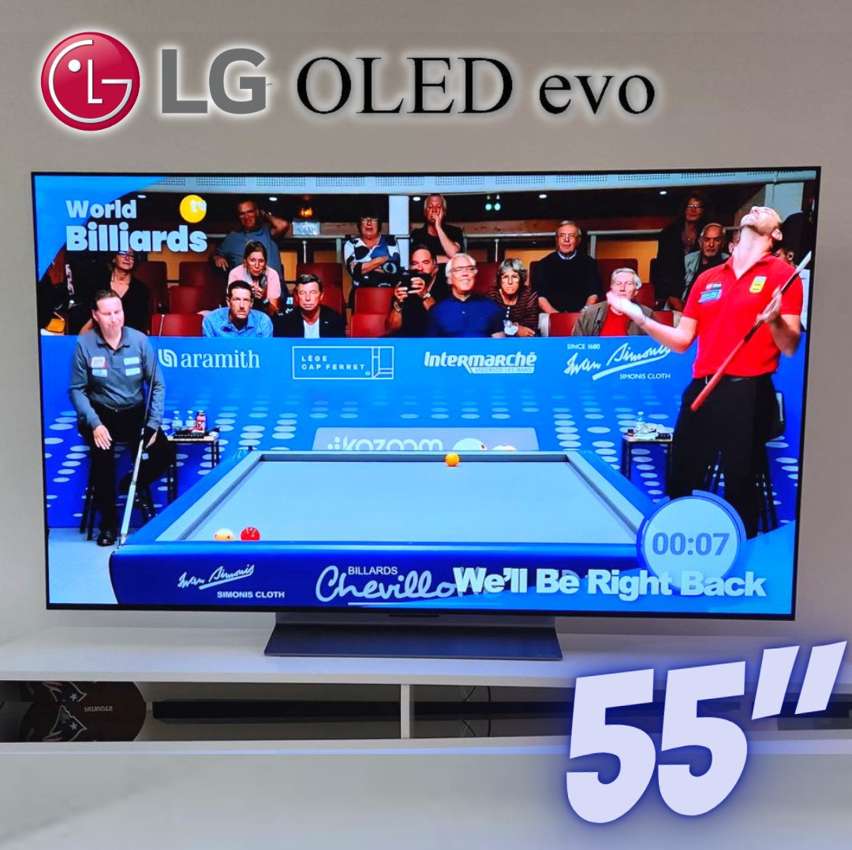 Smart TV LG 55" 4K OLED55C2 Evo 120Hz Mais Brilho G Sync FreeSync 4x HDMI 2.1 ThinQAI Google Alexa na Carrefour