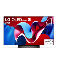 Smart TV LG 55" C4PSA 4K OLED Evo ThinQ AI G-Sync FreeSync Alexa na Nagem