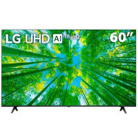 Smart TV LG 60'' 4K UHD WiFi Bluetooth HDR  ThinQ Smart Magic Google Alexa - 60UQ8050PSB na Casas Bahia