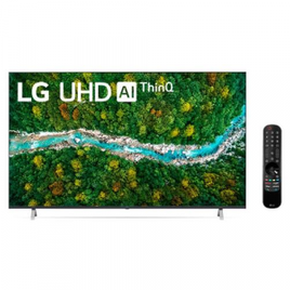 Smart TV LG 65" 4K NanoCell 3x HDMI 2.0 Inteligência Artificial ThinQAI Smart Magic Google Alexa - 65NANO75SPA na KaBuM!