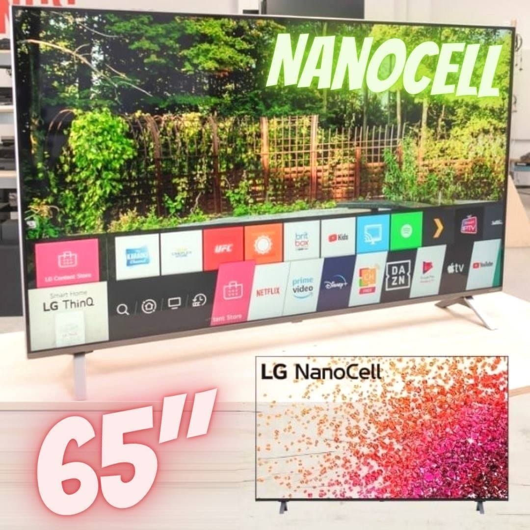Smart TV LG 65″ 4K NanoCell 65NANO75 3x HDMI 2.0 Inteligência Artificial ThinQAI Smart Magic 2021 na Carrefour