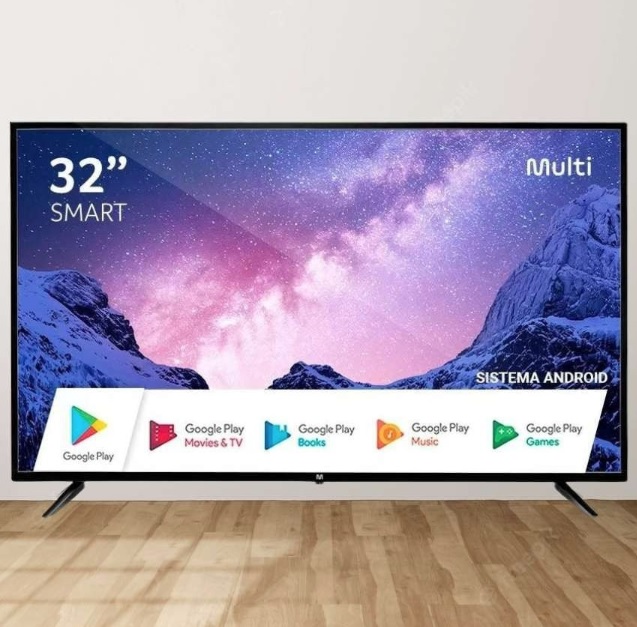Smart TV Multi 32 Polegadas HD, HDMI, USB, Wifi e Android Integrado, Google Assistente – TL042 na Magazine Luiza