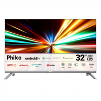Smart TV Philco 32” Led Dolby Áudio Prata PTV32M9GACGB – 127 Volts na Amazon