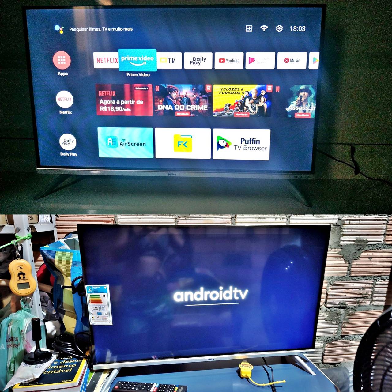Smart TV Philco 32” Led Dolby Áudio Prata PTV32M9GACGB na Amazon