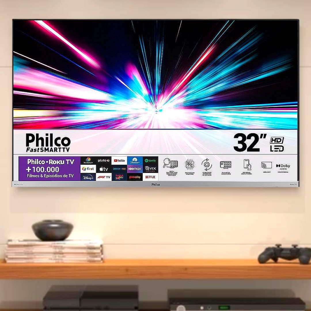 Smart Tv Philco 32” Ptv32g7pr2csblh Dolby Audio Led Bivolt na Carrefour