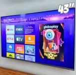 Smart TV Philco 43” Roku Led Dolby Áudio Space Gray PTV43VA4REGB na Amazon