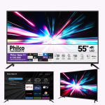 Smart TV Philco 55” Roku Tv 4K Dolby HDR10 LED PTV55G52R2C – Bivolt na Magazine Luiza