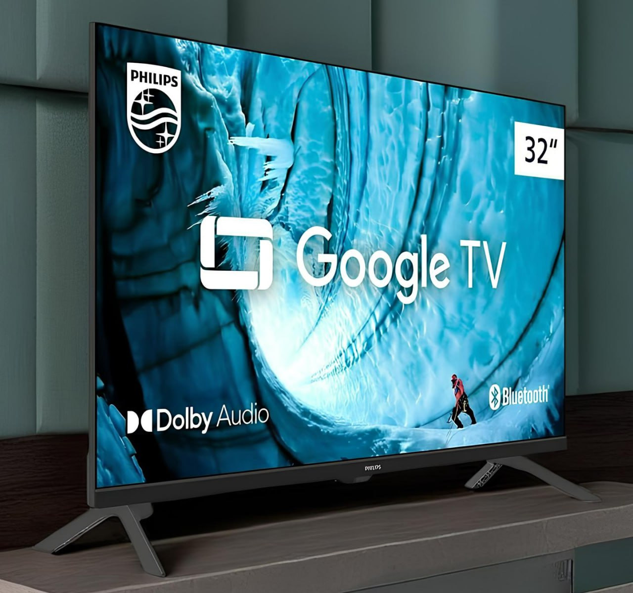 Smart TV Philips 32″ HD 32PHG6909/78 Google TV, Comando de Voz, HDR na Amazon