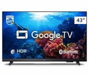 Smart TV Philips 43″ Full HD 43PFG6918/78, Google TV, Comando de Voz, HDR, 3 HDMI, Wifi 5G, Bluetooth na Amazon