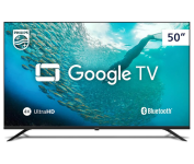 Smart TV Philips 50″ 4K HDR 50PUG7019/78, Google TV, Comando de Voz na Amazon