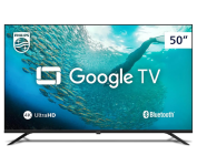 Smart TV Philips 50″ 4K HDR 50PUG7019/78, Google TV, Comando de Voz na Amazon
