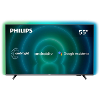 Smart TV Philips 55" Android Ambilight 4K 55PUG7906/78 Com Ambilight na Americanas