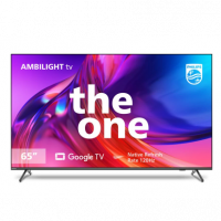 Smart TV Philips 65" Ambilight The One LED 4K UHD Google TV 65PUG8808/78 na Girafa