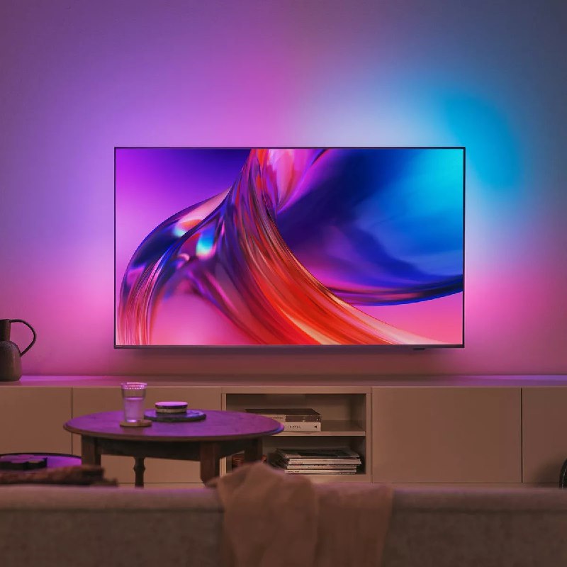 Smart TV Philips 65″ Ambilight The One LED 4K UHD Google TV 65PUG8808/78 na Girafa