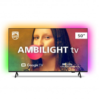 Smart TV Philips Ambilight 50" 4K 50PUG7908/78, Google TV, Comando De Voz, Dolby Vision/Atmos na Amazon