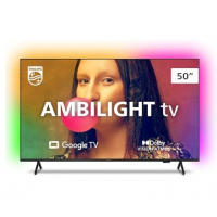 Smart TV Philips Ambilight 50" 4K 50PUG7908/78, Google TV, Comando De Voz, Dolby Vision/Atmos na Amazon Smart TV Philips Ambilight 50" 4K 50PUG7908/78, Google TV, Comando De Voz, Dolby Vision/Atmos na Amazon