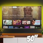 Smart TV Philips Ambilight 50″ 4K 50PUG7908/78 na Amazon
