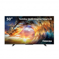 Smart TV QLED 50'' 4K Toshiba 50M550LS VIDAA 3 HDMI 2 USB Wi-Fi - TB013M - Marketplace na Amazon