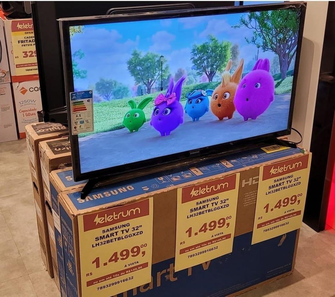 Smart Tv Samsung 32″ LED HD Tizen HDR LS32BETBLGGXZD Bivolt na Shopee Smart Tv Samsung 32″ LED HD Tizen HDR LS32BETBLGGXZD Bivolt na Shopee