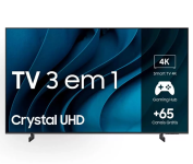 Smart TV Samsung 43″ Crystal UHD 4K 43CU8000 2023 Design AirSlim Painel Dynamic Crystal Color Tela na Magazine Luiza