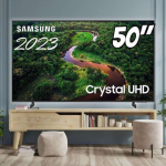 Smart TV Samsung 50″ Crystal UHD 4K 50CU8000 Painel Dynamic Crystal Color na Magazine Luiza