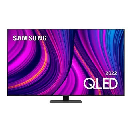Smart TV Samsung 50 Polegadas QLED 4K, 4 HDMI, 2 USB, Wi-Fi, Bluetooth, Modo Game, IA, Alexa e Google Assistente, Preto – QN50Q80BAGXZD na Magazine Luiza