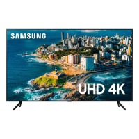 Smart TV Samsung 65" 4K Gaming Hub Visual Live UN65CU7700GXZD 2023 na Ponto