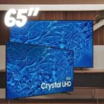 Smart TV Samsung 65 Polegadas Crystal UHD 4K, 3 HDMI, 2 USB, Wi-Fi, Bluetooth, Alexa, Google Assistante, Tela Infinita – UN65BU8000GXZD na Magazine Luiza