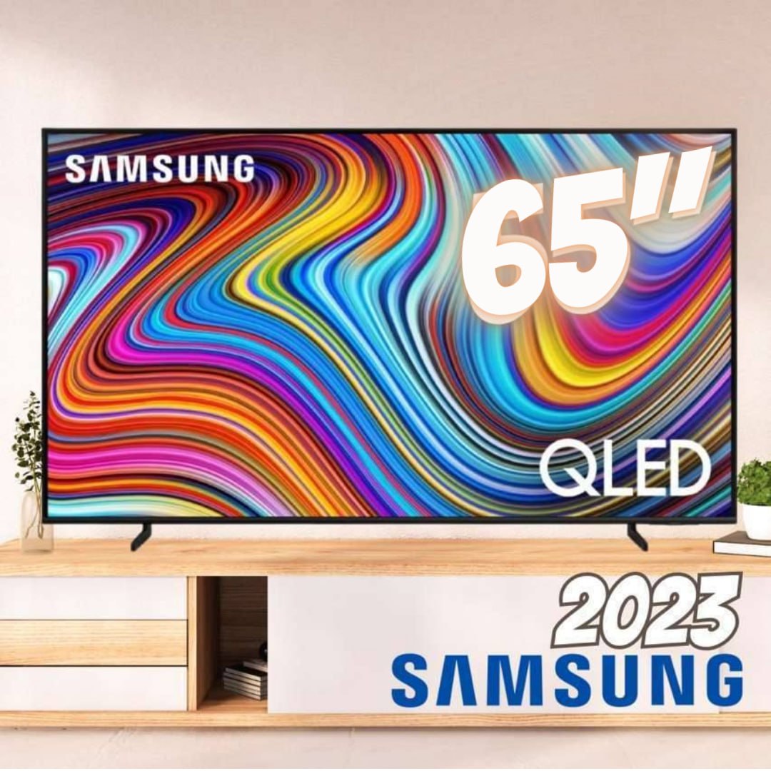Smart TV Samsung 65 Polegadas QLED 4K, 3 HDMI, 2 USB, Bluetooth, Wi-Fi, Gaming Hub, Alexa Built in – QN65Q60CAGXZD na Magazine Luiza