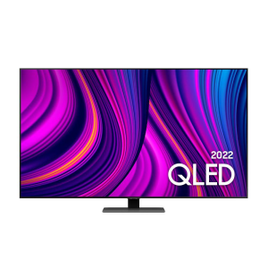 Smart TV Samsung 65" QLED 4K 2022 Modo Game Tela sem Limites Design Slim - 65Q80B na Casas Bahia