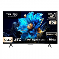 Smart TV TCL 50 Polegadas QLED 4K P7K WiFi Bluetooth Google TV HDR10+ Dolby Atmos Dolby Vision 50P7K na Amazon