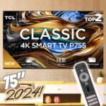 Smart TV TCL 75 Polegadas LED 4K P755 WiFi Bluetooth Google TV HDR10+ Dolby Atmos Vision 75P755 na Amazon
