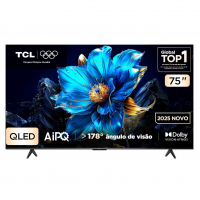 Smart TV TCL 75 Polegadas QLED 4K P7K WiFi Bluetooth Google TV HDR10+ Dolby Atmos Dolby Vision 75P7K na Amazon