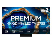 Smart TV TCL 75 Polegadas QLED Mini LED 4K C755 WiFi Bluetooth Google TV 144Hz VRR HDR10+ 75C755 na Amazon