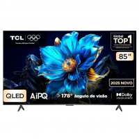 Smart TV TCL 85 Polegadas QLED 4K P7K WiFi Bluetooth Google TV HDR10+ Dolby Atmos Dolby Vision 85P7K na Amazon