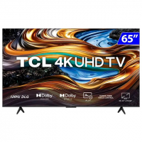 Smart TV TCL LED 65” 4K UHD Wi-Fi HDR 10+ Google TV 65P755 na Gazin