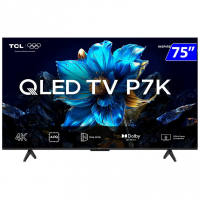 Smart TV TCL LED 75" 4K WI-FI Google TV Comando De Voz 75P7K na Gazin