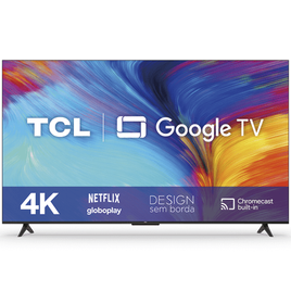 Smart TV TCL P635 LED 55" 4K UHD 3HDMI 1 USB Wifi Bluetooth HDR Google Assistente - 55P635 na Eletrum