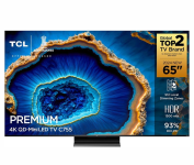 Smart Tv TCL Premium 4K QD-Mini LED 65″ C755 Google TV Dolby Vision IQ na Amazon