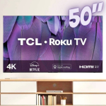 Smart TV TCL ROKU 50 Polegadas LED 4K UHD – RP620 na Magazine Luiza