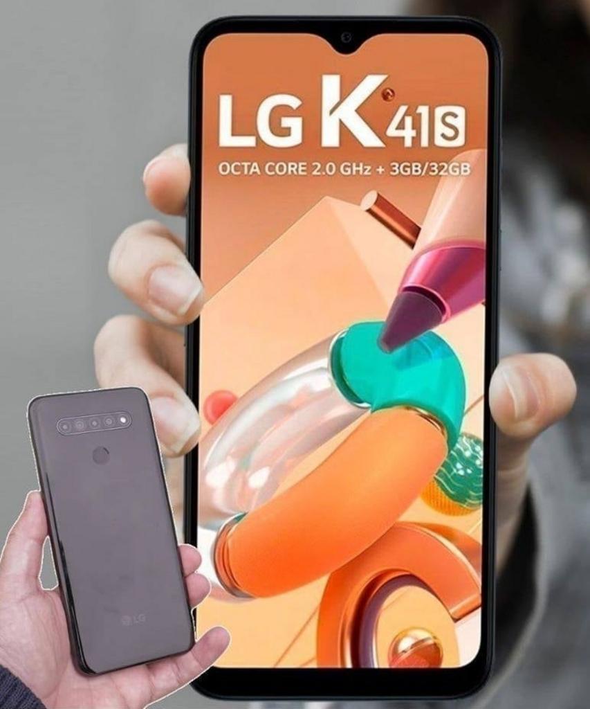 Smartphone LG K41s 32GB 4G Wi-Fi Tela 6.5” Dual Chip 3GB RAM Câmera Quádrupla + Selfie 8MP – Preto na Americanas