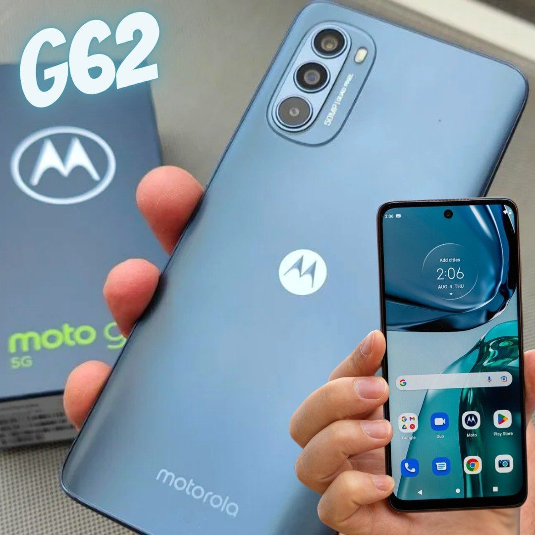 Smartphone Moto G62 5g 128gb 4gb Ram Tela 6.5 Pole Câmera Traseira Tripla Android 12 E Processador Octa-core Motorola na Carrefour