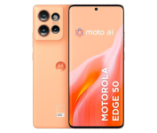 Smartphone Motorola Edge 50 5G – 256GB 24GB (12GB RAM+12GB Ram Boost) 50MP Sony Camera Moto AI Ultrarresistencia militar – Peach Fuzz na Amazon