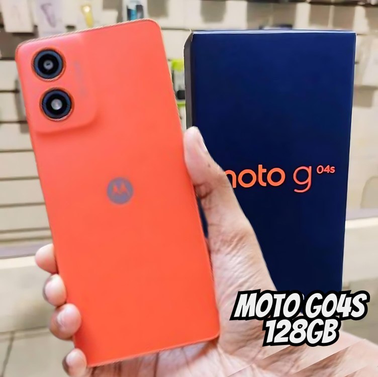 Smartphone Motorola Moto G04s – 128GB 8GB Ram Boost Camera 16MP com Moto AI sensor FPS lateral Coral na Amazon