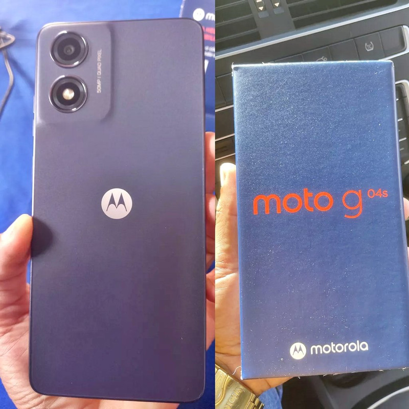 Smartphone Motorola Moto G04s – 128GB 8GB Ram Boost Camera 16MP com Moto AI sensor FPS lateral Grafite na Amazon