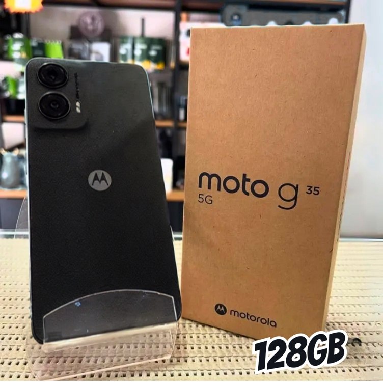 Smartphone Motorola Moto g35 5G – 128GB 12GB (4GB RAM+8GB Ram Boost) e Camera 50MP com AI NFC Tela 6.7″ com Superbrilho – Garfite na Amazon