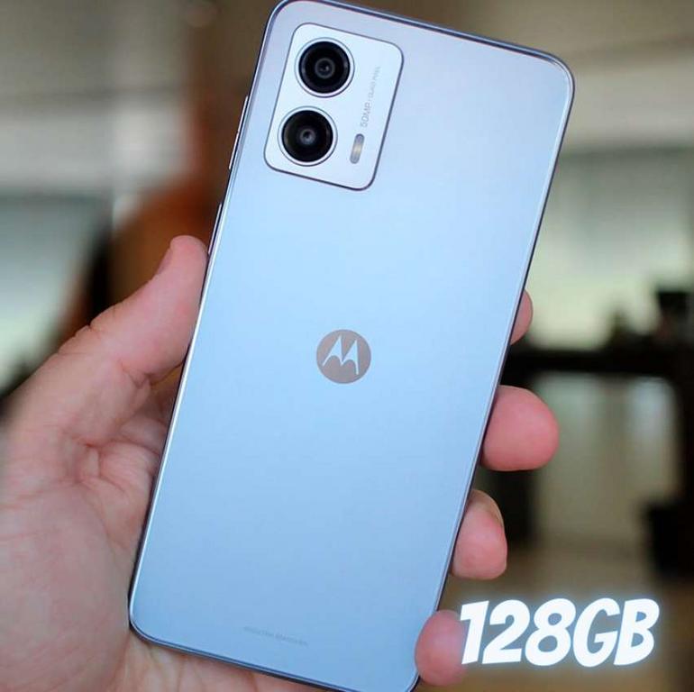 Smartphone Motorola Moto G53 5G 128GB 4GB RAM Prata na Amazon
