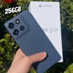 Smartphone Motorola Moto g56 5G – 256GB 24GB (8GB RAM+16GB Ram Boost) e 50MP Sony Lytia 600 Camera Ultrarresistencia militar IP68 + IP69 na Amazon