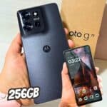 Smartphone Motorola Moto g75 5G - 256GB 16GB (8GB RAM+8GB Ram Boost) e 50MP Sony Lytia 600 Camera Moto AI Ultrarresistencia militar na Amazon